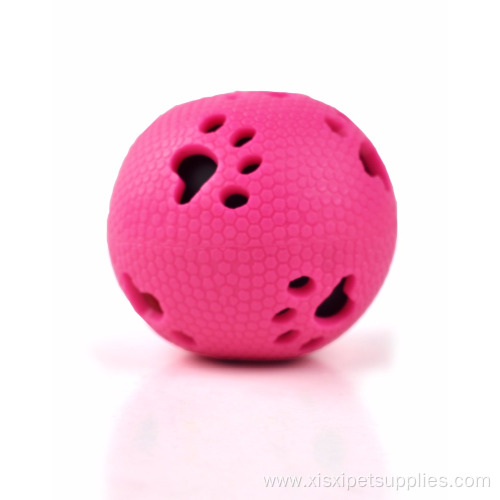New Dog Toy Treat Ball Tooth Cleaner Dog